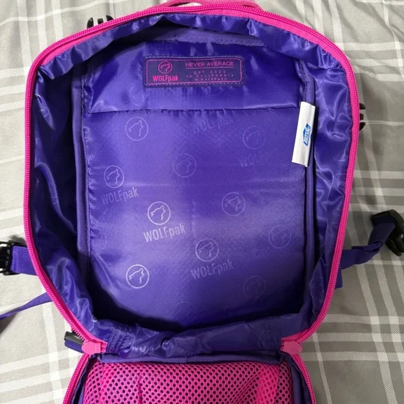 Wolfpak Neon Batman 9L backpack